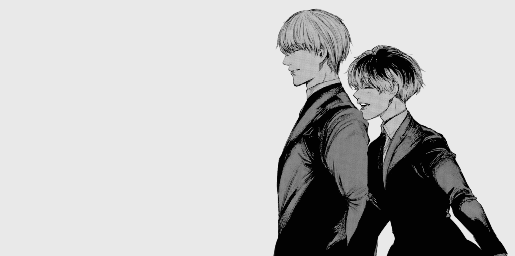 Kishou Arima and Hiase Sasaki